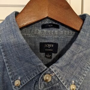 J Crew classic large chambray